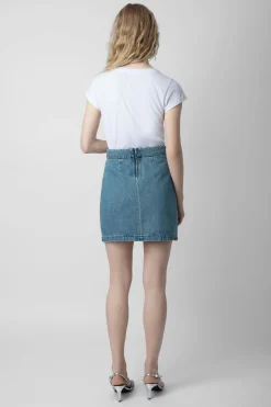 Zadig & Voltaire T-Shirts^T-Shirt Skinny Etoiles Strass