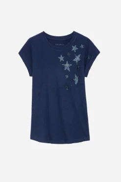 Zadig & Voltaire T-Shirts^T-Shirt Skinny Etoiles Strass