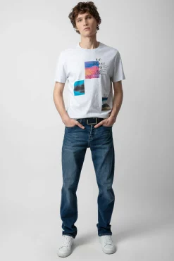 Zadig & Voltaire T-Shirts^T-Shirt Ted A Imprime Photo