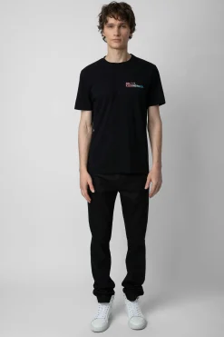 Zadig & Voltaire T-Shirts^T-Shirt Ted A Imprime Photo