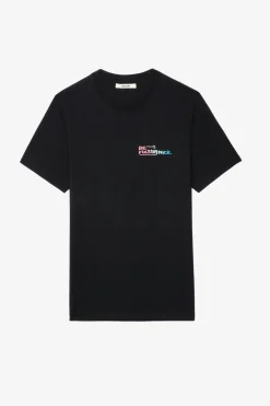 Zadig & Voltaire T-Shirts^T-Shirt Ted A Imprime Photo