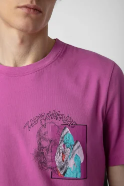 Zadig & Voltaire T-Shirts^T-Shirt Ted A Imprime Photo