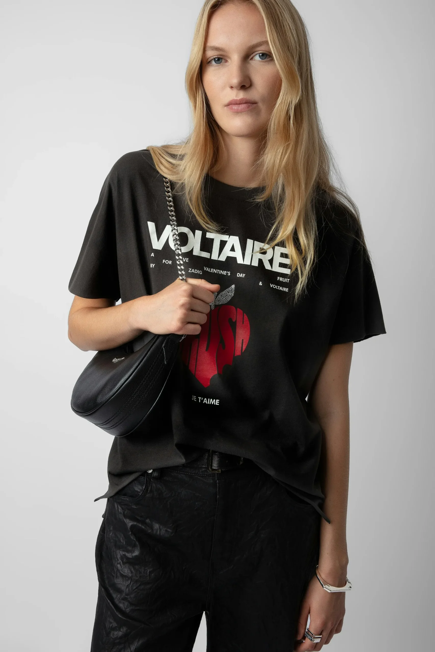 Zadig & Voltaire T-Shirts^T-Shirt Tommer Concert Crush Diamante