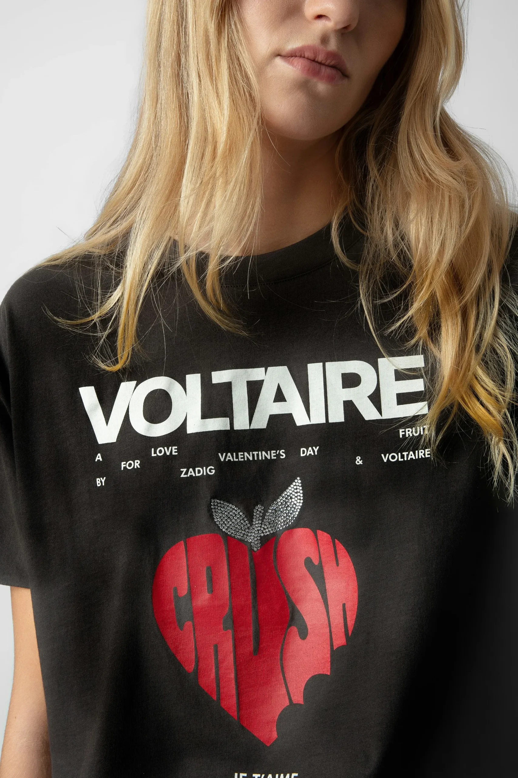 Zadig & Voltaire T-Shirts^T-Shirt Tommer Concert Crush Diamante