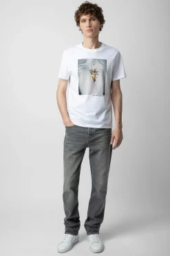 Zadig & Voltaire T-Shirts^T-Shirt Tommy A Imprime Photo