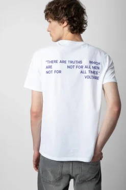 Zadig & Voltaire T-Shirts^T-Shirt Tommy A Imprime Photo
