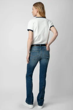 Zadig & Voltaire T-Shirts^T-Shirt Walk University Diamante