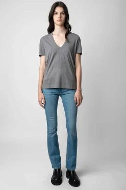 Zadig & Voltaire T-Shirts^T-Shirt Wassa Diamante