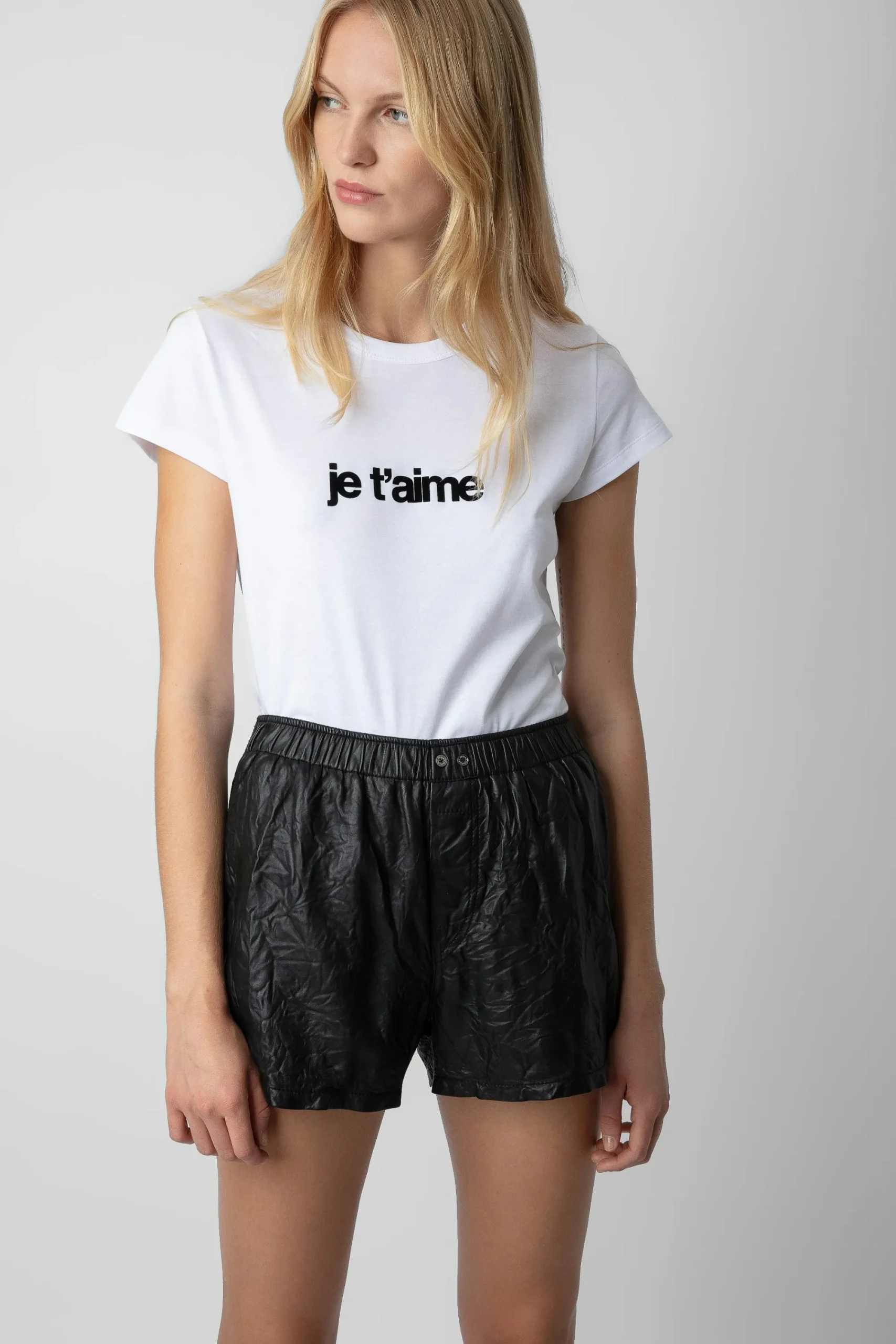 Zadig & Voltaire T-Shirts^T-Shirt Woop Je T'Aime