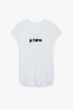 Zadig & Voltaire T-Shirts^T-Shirt Woop Je T'Aime