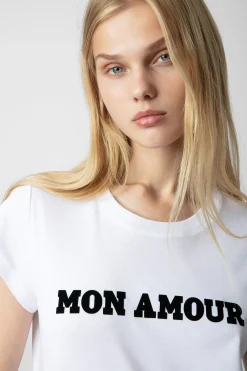 Zadig & Voltaire T-Shirts^T-Shirt Woop Mon Amour