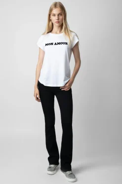 Zadig & Voltaire T-Shirts^T-Shirt Woop Mon Amour