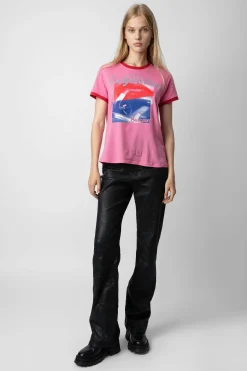 Zadig & Voltaire T-Shirts^T-Shirt Zoe A Imprime Photo