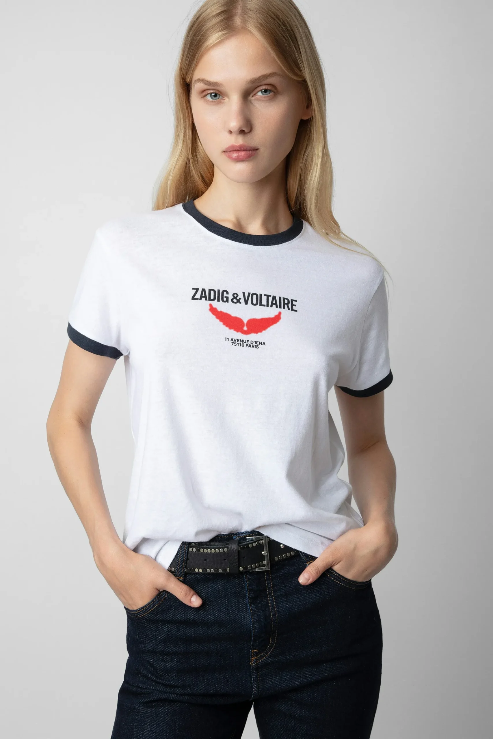 Zadig & Voltaire T-Shirts^T-Shirt Zoe Ailes Liberte