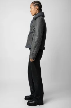 Zadig & Voltaire Manteaux Et Vestes^Veste En Cuir Kady