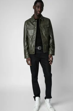 Zadig & Voltaire Manteaux Et Vestes^Veste En Cuir Lasso