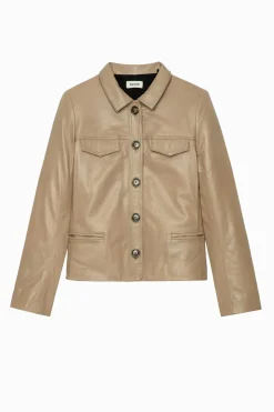 Zadig & Voltaire Manteaux Et Vestes^Veste En Cuir Liam