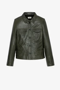 Zadig & Voltaire Manteaux Et Vestes^Veste En Cuir Liam