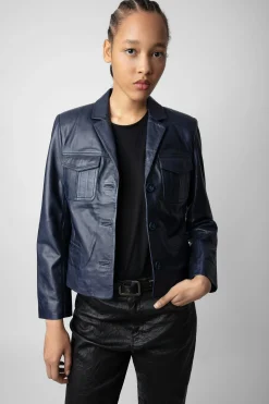 Zadig & Voltaire Manteaux Et Vestes^Veste En Cuir Liams