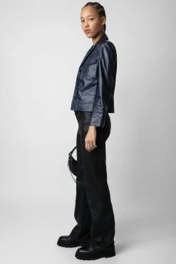 Zadig & Voltaire Manteaux Et Vestes^Veste En Cuir Liams