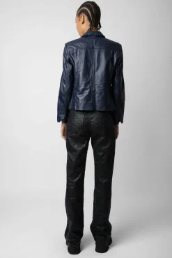 Zadig & Voltaire Manteaux Et Vestes^Veste En Cuir Liams