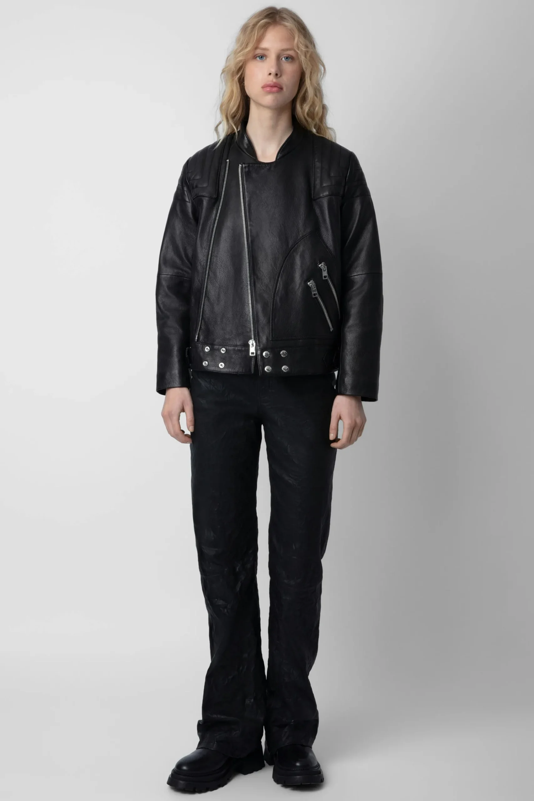 Zadig & Voltaire Manteaux Et Vestes^Veste En Cuir Liliam