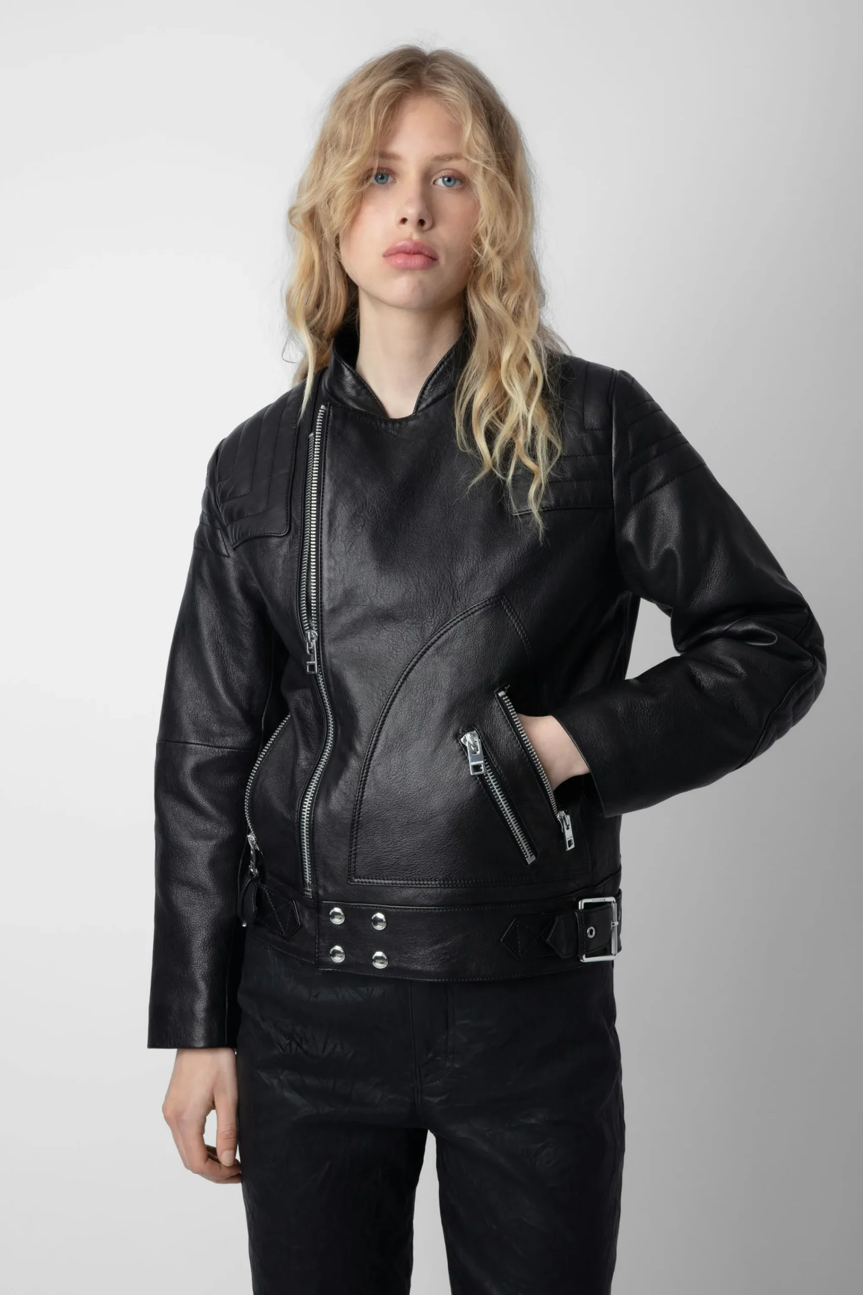 Zadig & Voltaire Manteaux Et Vestes^Veste En Cuir Liliam