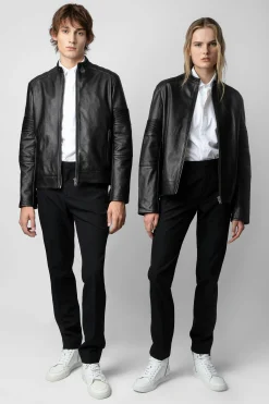 Zadig & Voltaire Manteaux Et Vestes^Veste En Cuir Maigre