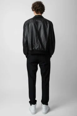 Zadig & Voltaire Manteaux Et Vestes^Veste En Cuir Mate