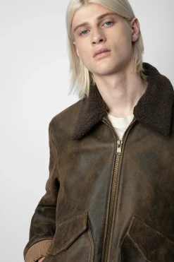 Zadig & Voltaire Manteaux Et Vestes^Veste En Cuir Mate