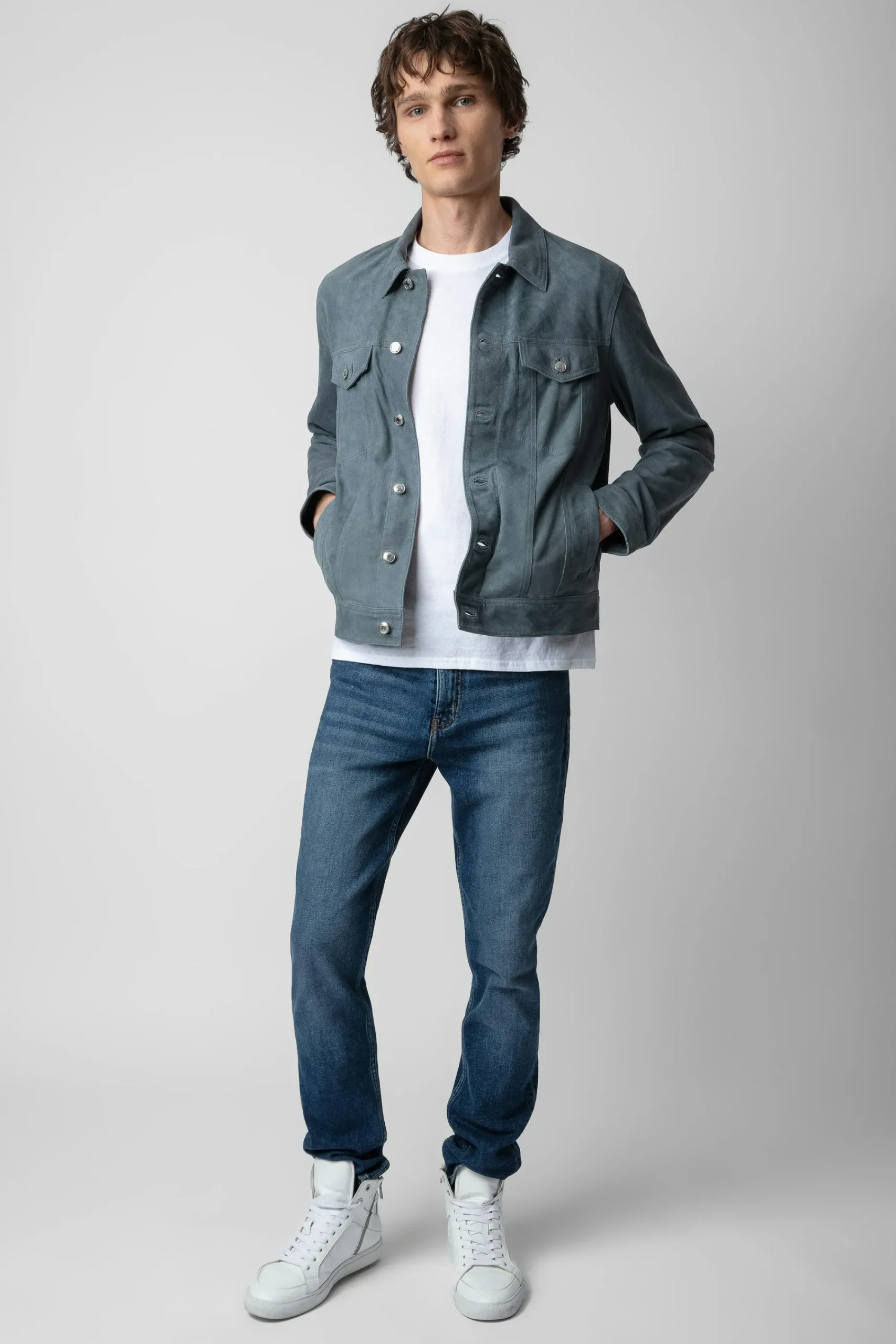 Zadig & Voltaire Manteaux Et Vestes^Veste En Daim Base