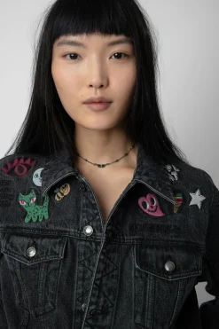 Zadig & Voltaire Manteaux Et Vestes^Veste En Jean Kasy