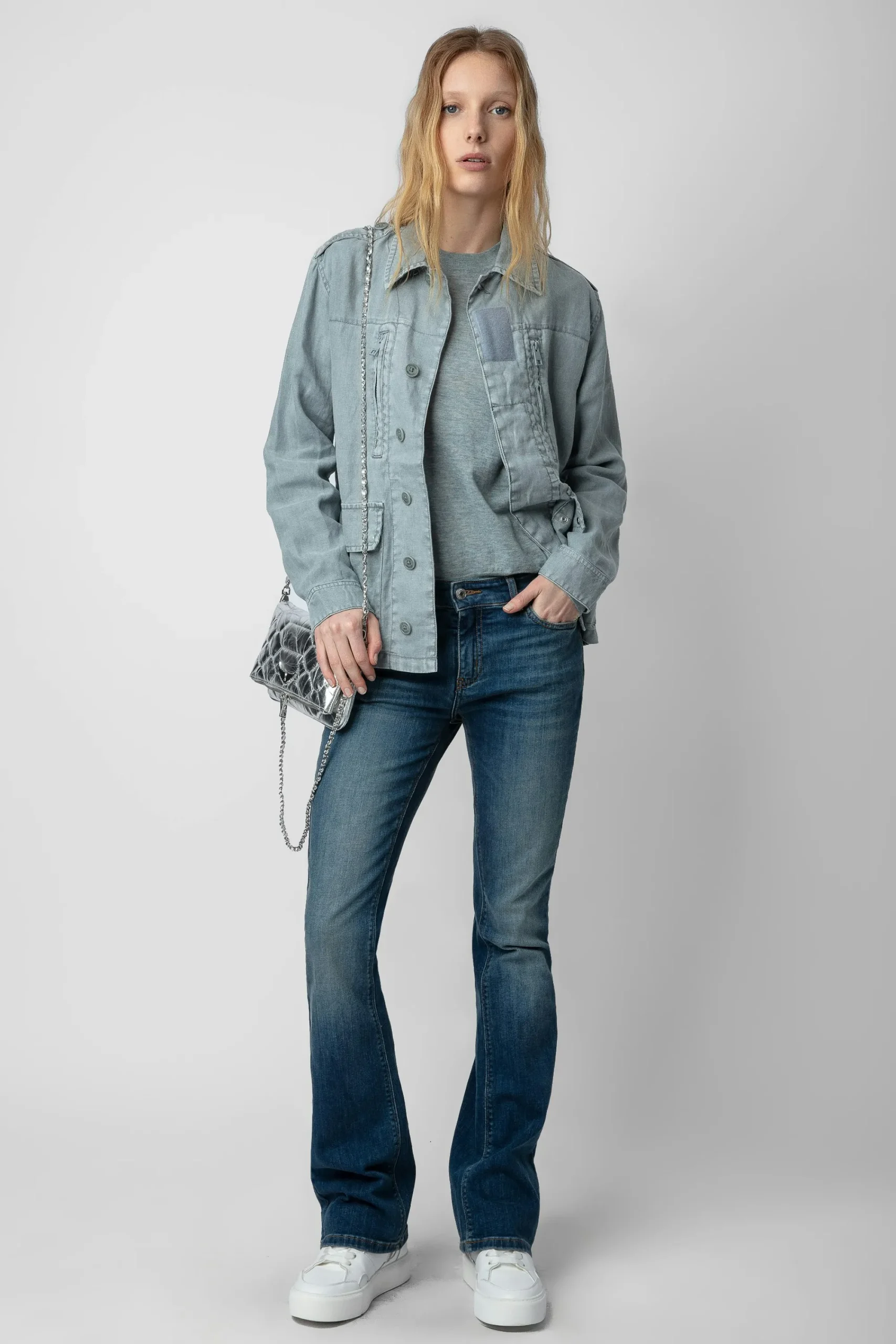 Zadig & Voltaire Manteaux Et Vestes^Veste En Lin Pour Enfant