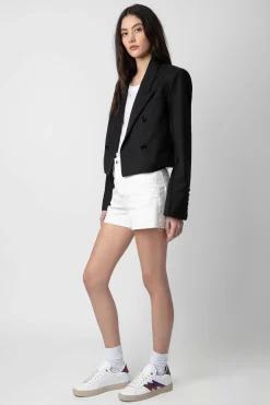 Zadig & Voltaire Formateurs^Zv1747 Baskets Basses Metallisees Gaufrees La Flash